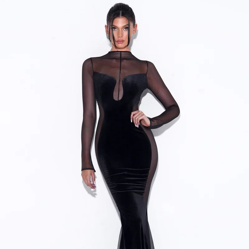 Origin ED2380 Fashion Party Dress Elegant Evening Dress for Women Sexy Evening Gown No Print Method